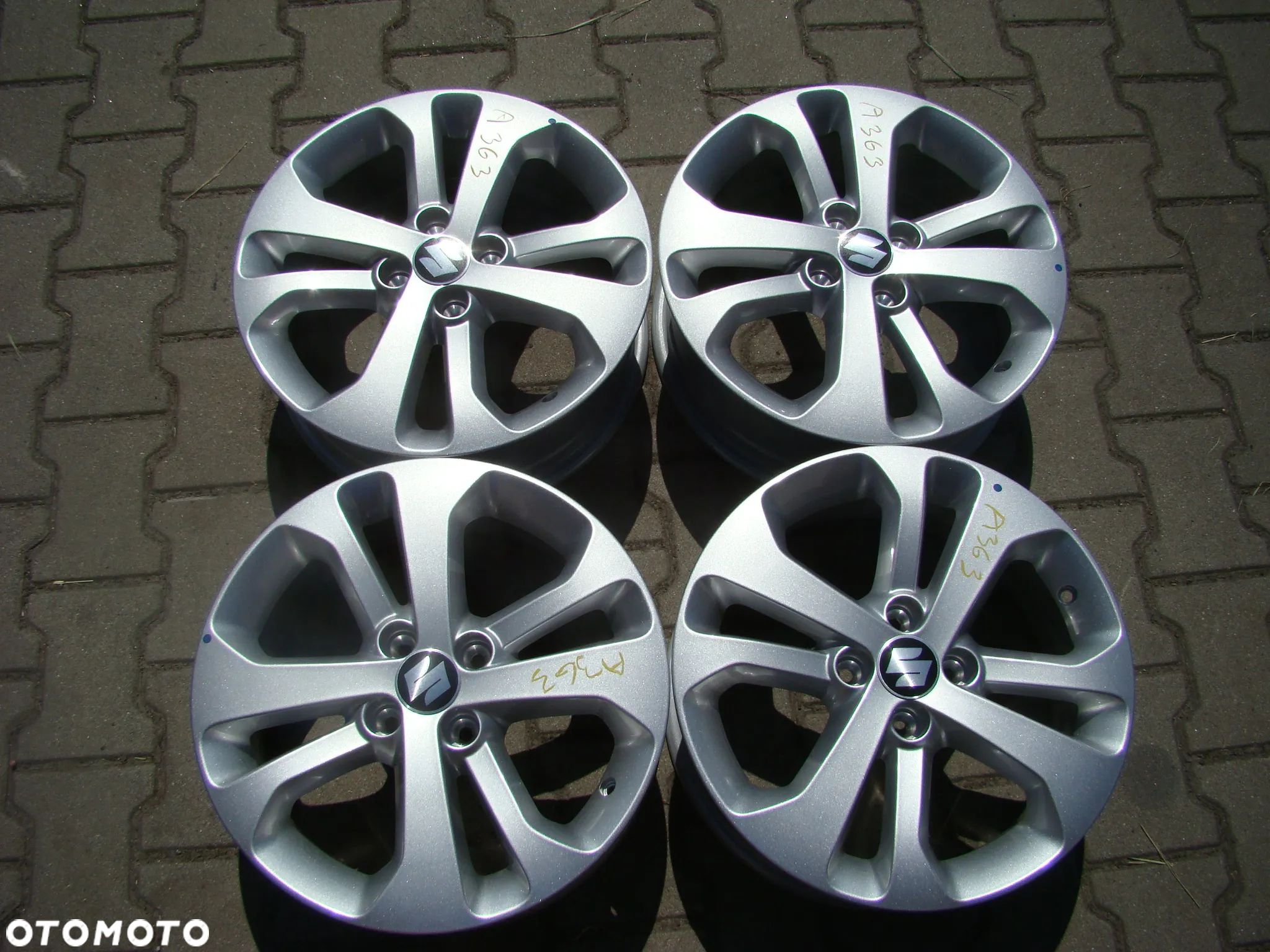 a363 4x100 6Jx16 Suzuki Swift Baleno Ignis Liana niemontowane - 1