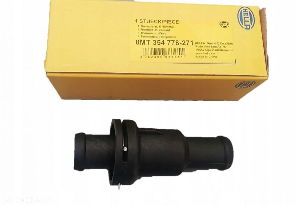 AUDI R8 OCTAVIA GOLF VI termostat HELLA NOWY - 1