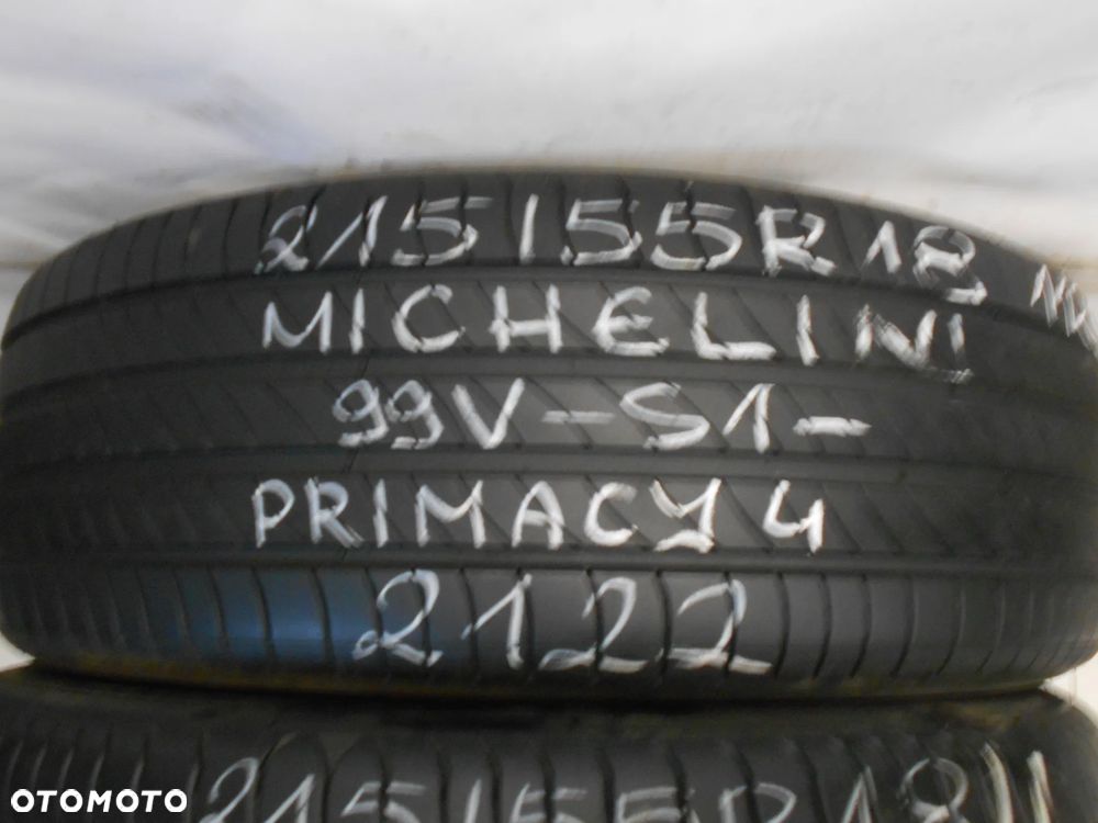 OPONY 215/55R18 MICHELIN PRIMACY 4 S1 DOT 2122  / 1120 7.1MM - 4