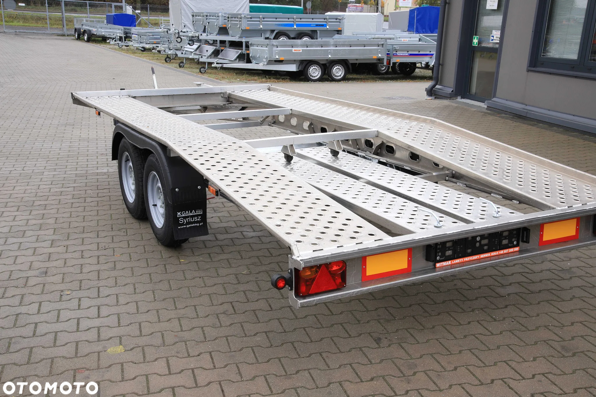 Inny Gala Taurus 4.5x2.05m Full Aluminium 420kg  Koła 14c - 8