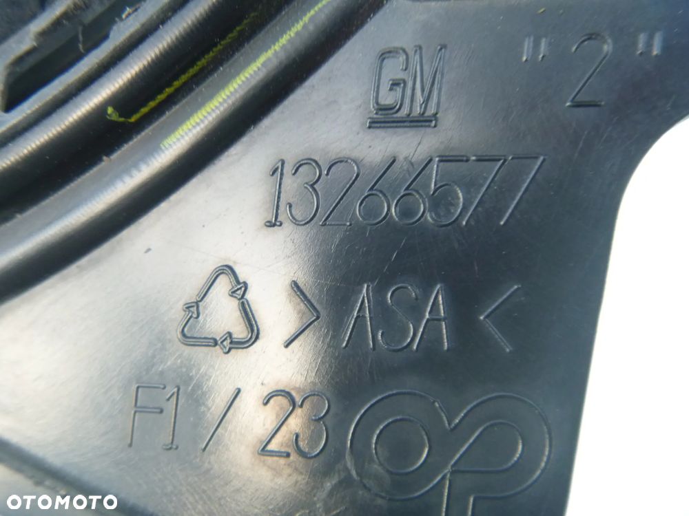 OPEL ASTRA J IV ATRAPA ZDERZAKA PRZEDNIEGO 2009-2012 ORYGINAŁ - 9