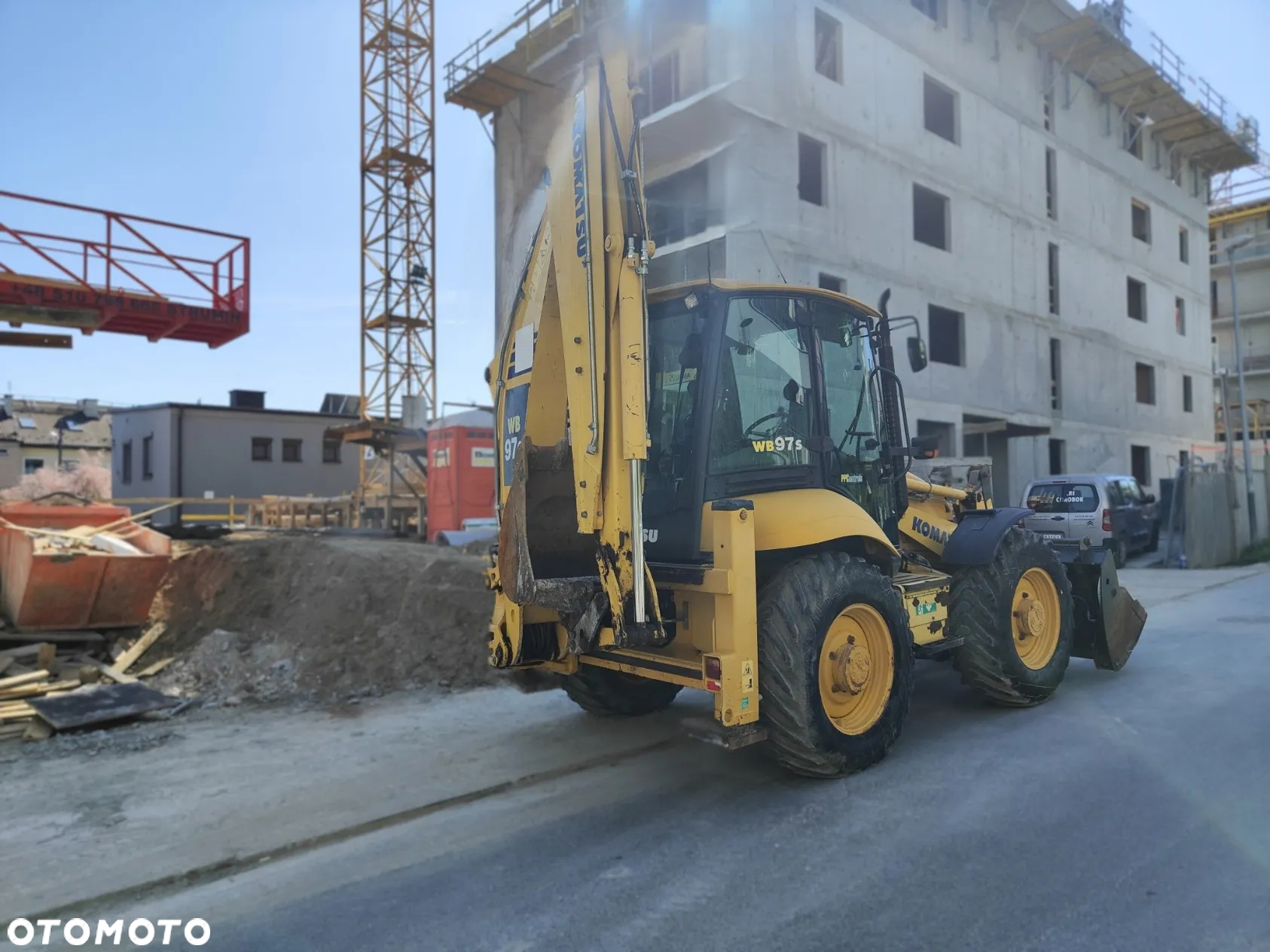 Komatsu WB97S - 4