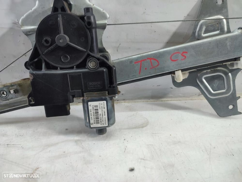 ELEVADOR DE VIDRO TRASEIRO DIREITO CITROEN C5 III 2015 - 4