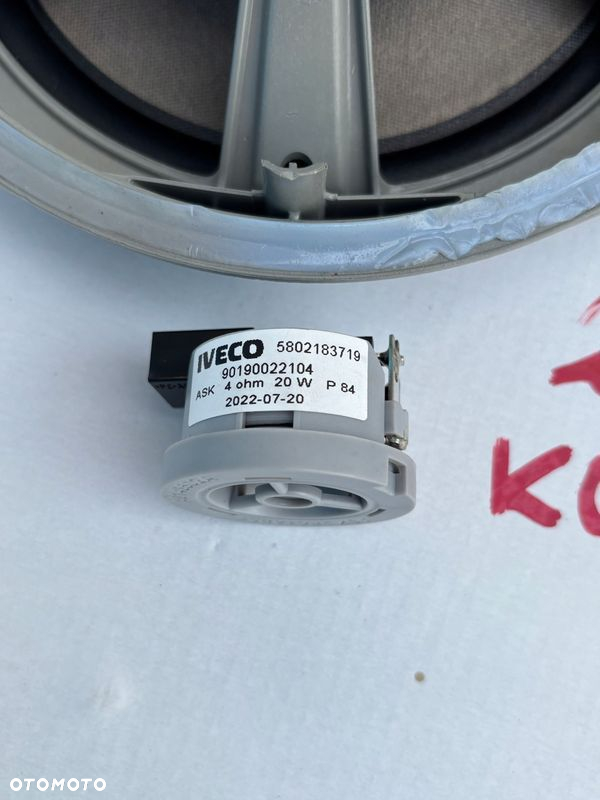 DUCATO BOXER JUMPER 14- głośniki ORYGINAŁ WZMOCNIONE 20W i 30W NOWE - 4