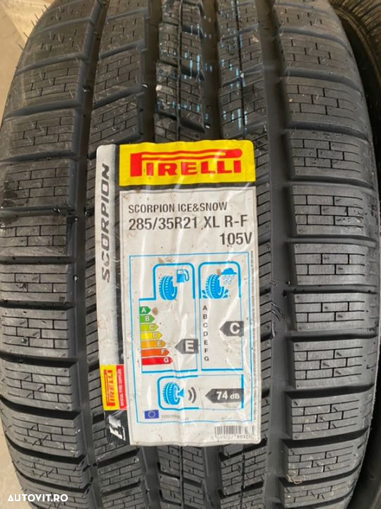 vand set anvelope 285/35/21-325/30/21 pirelli runflat de iarnă noi - 2
