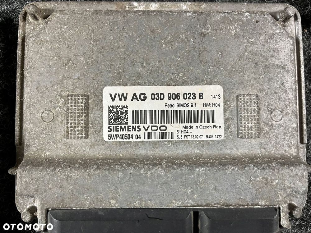 vw polo 9n 1.2 b zestaw startowy do odpalenia 03D906023D - 5