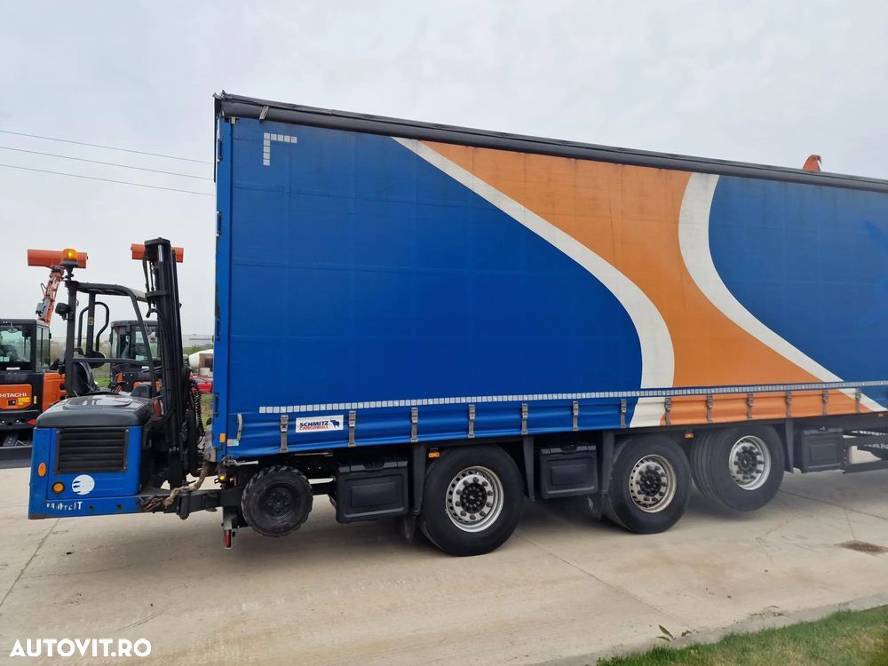 Schmitz Cargobull SCB S3T+STIVUITOR detasabil HIAB 2,5tone, 2018, AXA VIRATOARE, 13,6m lungime, usi spate, deschideri laterale, Anv 80% bune, rulata doar in Germania, posibilitate leasing 4 ani, SUPER PRET semiremorca+stivuitor-20.900 EUR+Tva - 17