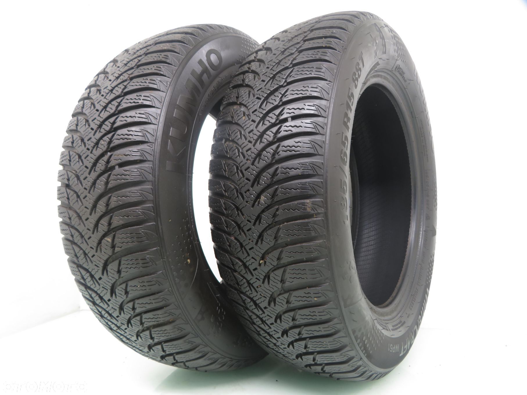 2x 185/65R15 OPONY ZIMOWE Kumho WinterCraft WP51 88T - 1