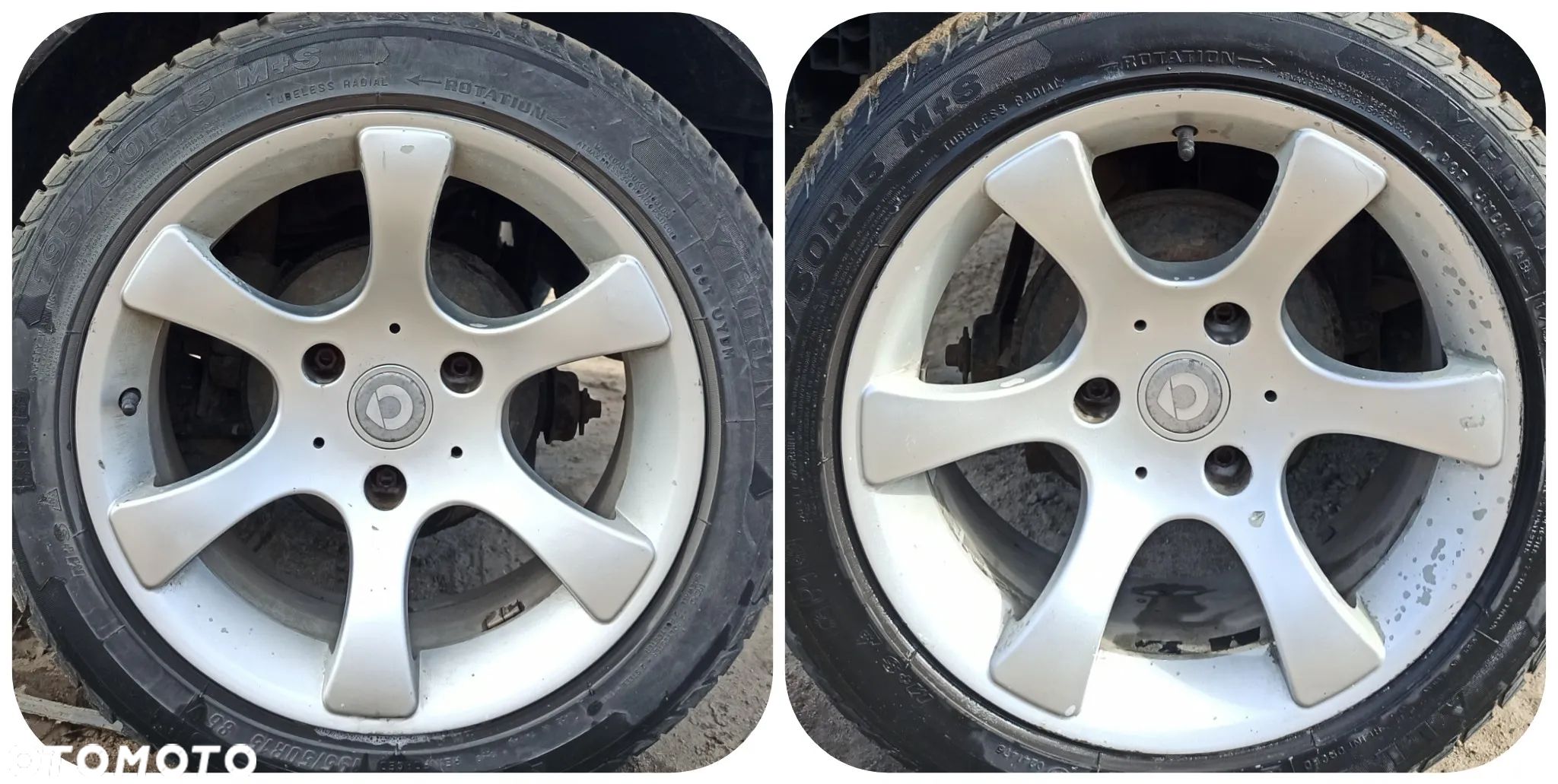 Alufelgi R15 Smart Fortwo 3x112 - 1