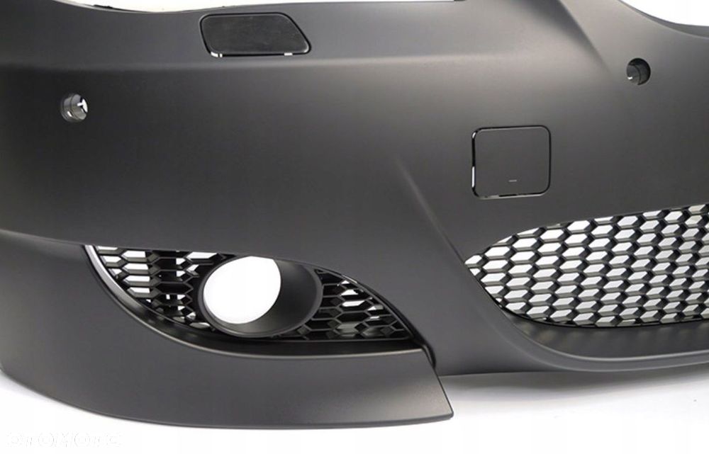 Zderzak Przod kpl Kratki PDC Tuning Sport M5-look Bmw 5 e60 e61 Lift LCI 07 - 3