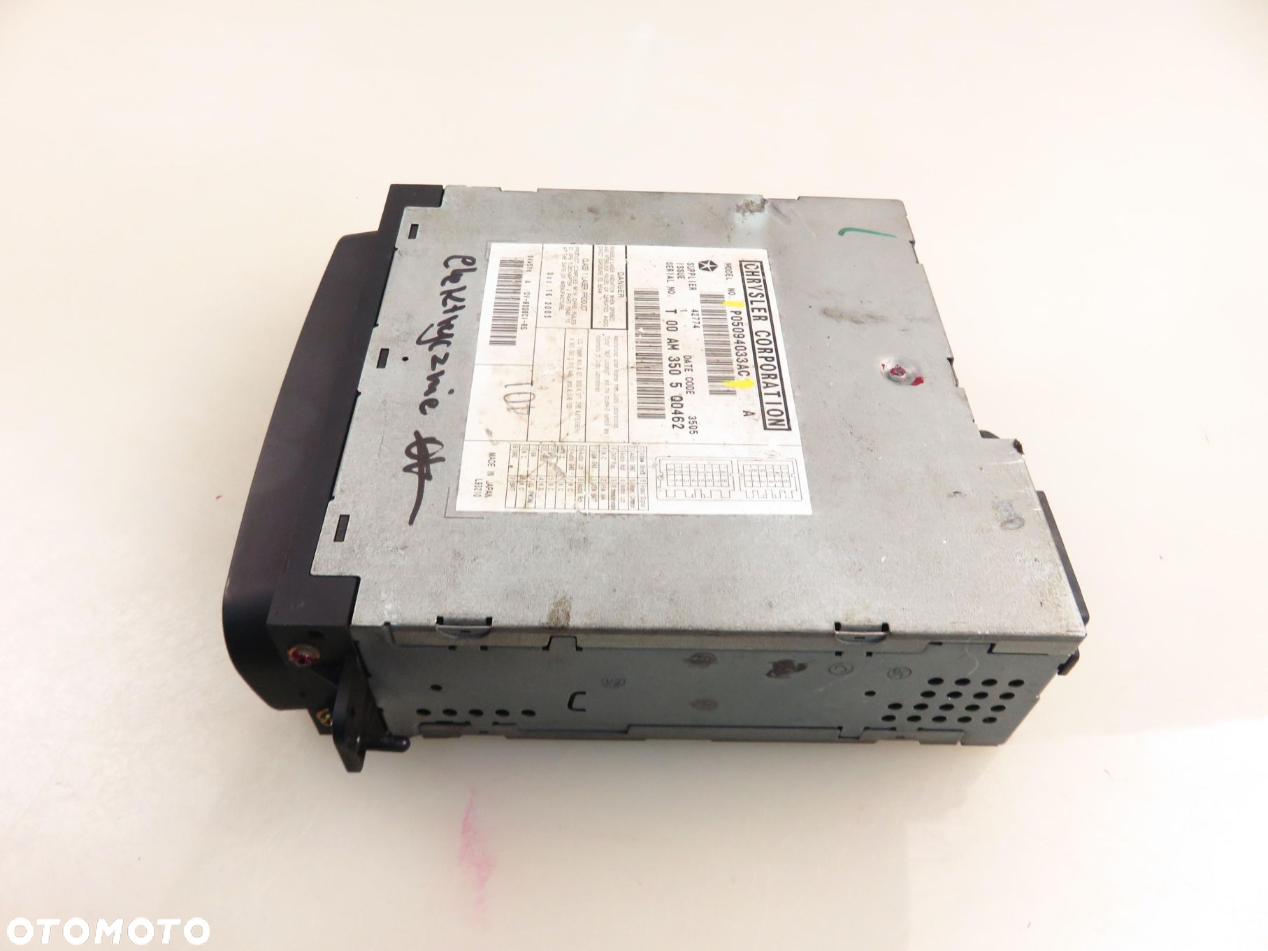 ZMIENIARKA CD CHRYSLER VOYAGER IV (RG, RS) P05094033AC - 6