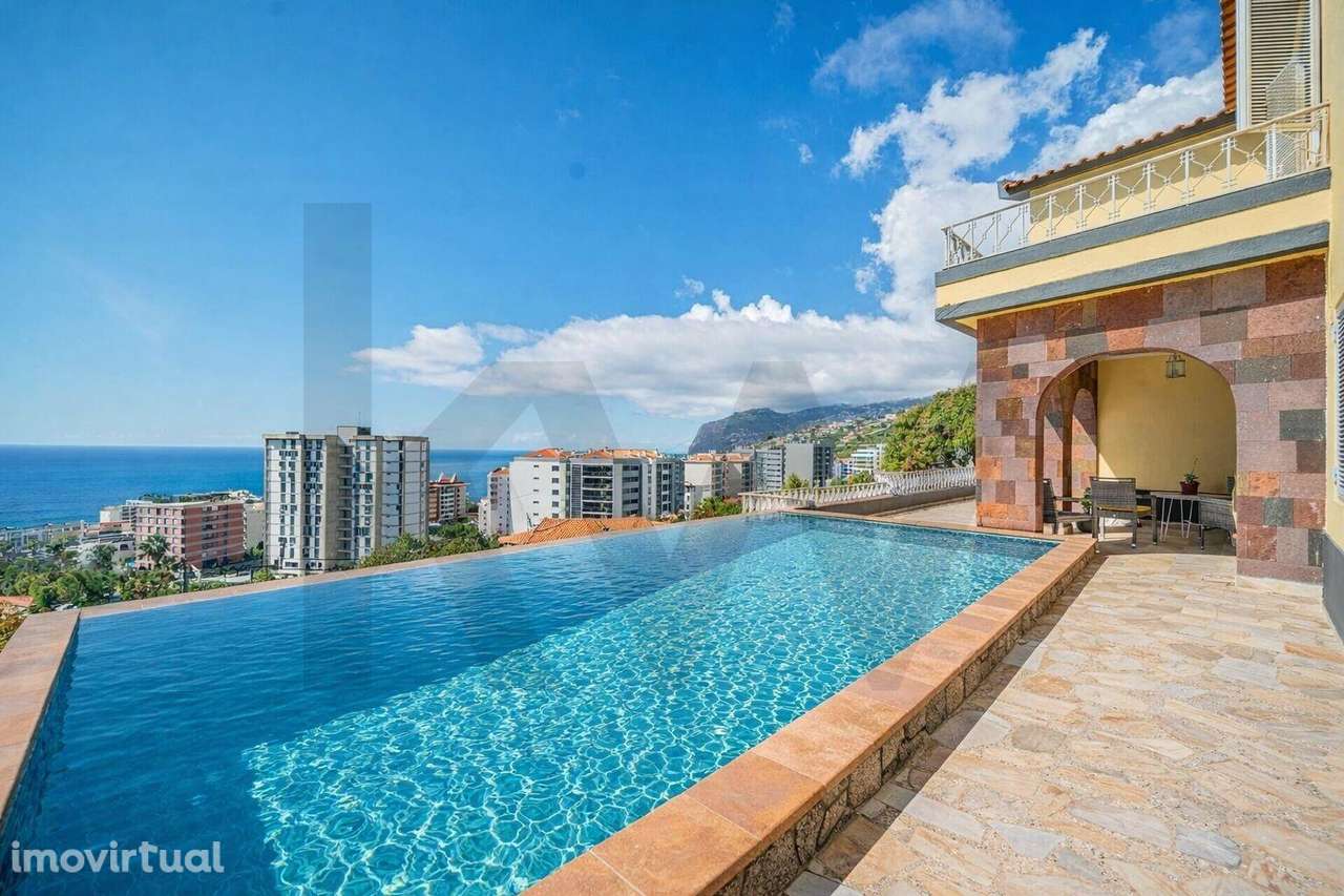 Moradia T7 Vista Mar e Jardim  no Alto do Amparo São Martinho - Grande imagem: 5/60