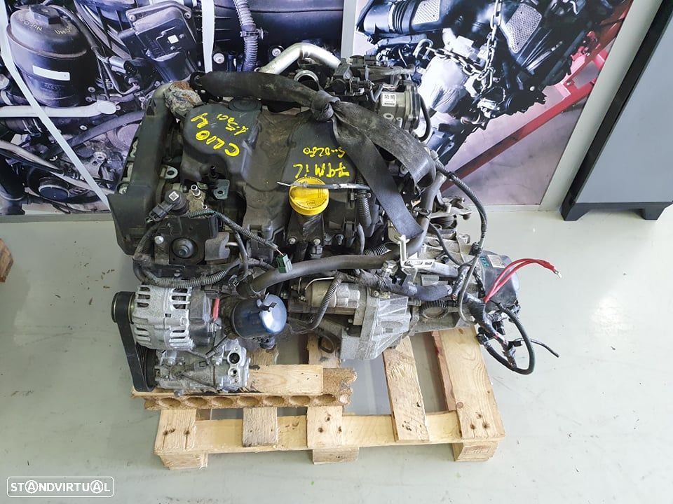 Motor Renault Clio IV 1.5 DCI 2017 de 90cv, ref K9K 608 - 1