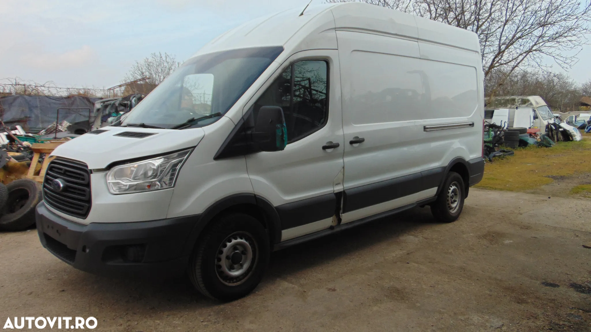 Usa Ford transit dupa 2014 usi fata stanga dreapta albe dezmembrez - 2