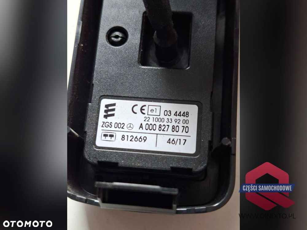 ZEGAR STERUJĄCY OGRZEWANIEM POSTOJOWYM  MERCEDES A - 4