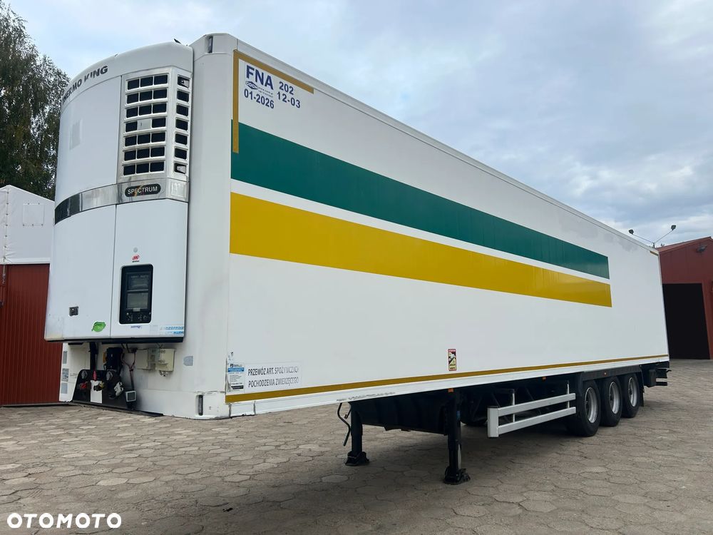 Schmitz Cargobull LAMBERET THERMO KING SL / GRUBA ŚCIANA 7 CM / OŚ PODNOSZONA / SPRAWNA CHŁODZI i GRZEJE BEZ PROBLEMU / HAMULCE TARCZOWE / 2007 ROK !! - 2