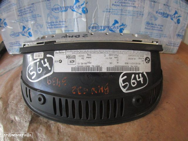 Display Relogio 65829211969 BMW E92 COUPE FASE 2 2012 335D 285CV 2P BRANCO - 2