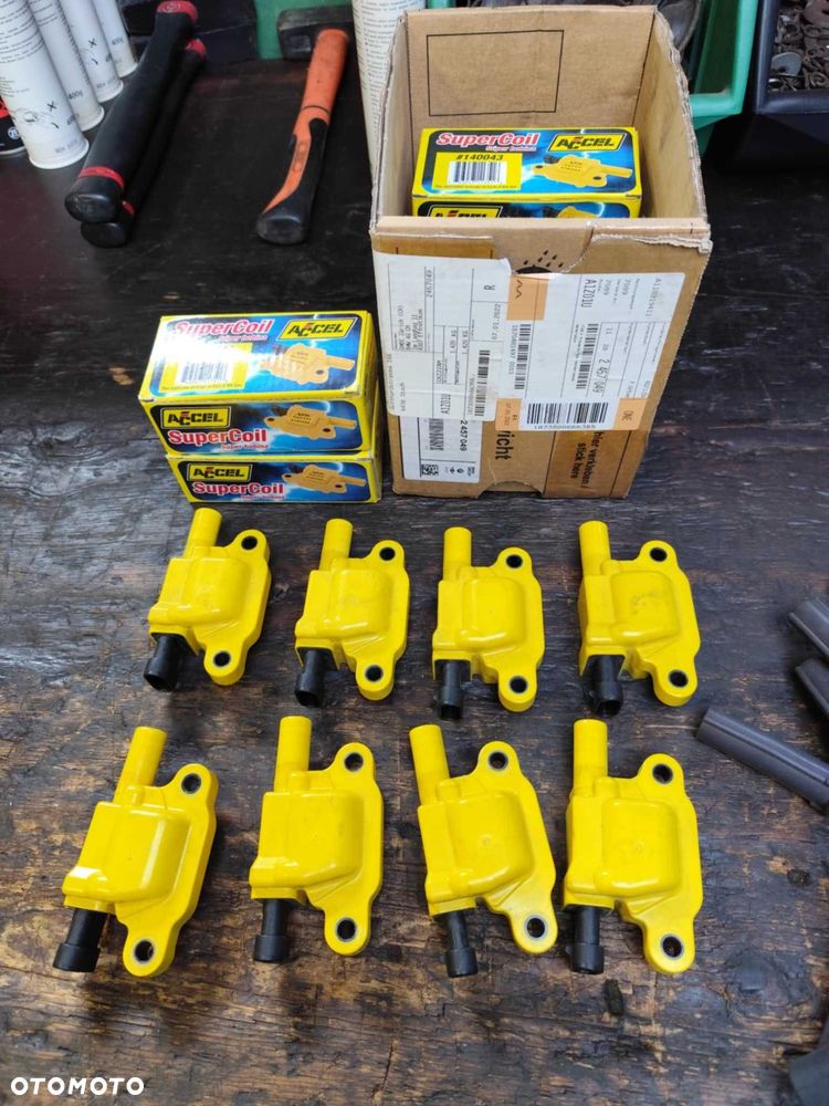 Chevrolet Cadillac Gmc LS2 LS3 LS7 LT4 cewki nowe Accel komplet