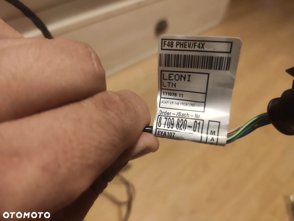 Instalacja PDC Przód Czujników Cofania BMW X1 F48 F49 LCI 8709820 NOWA ORG - 2