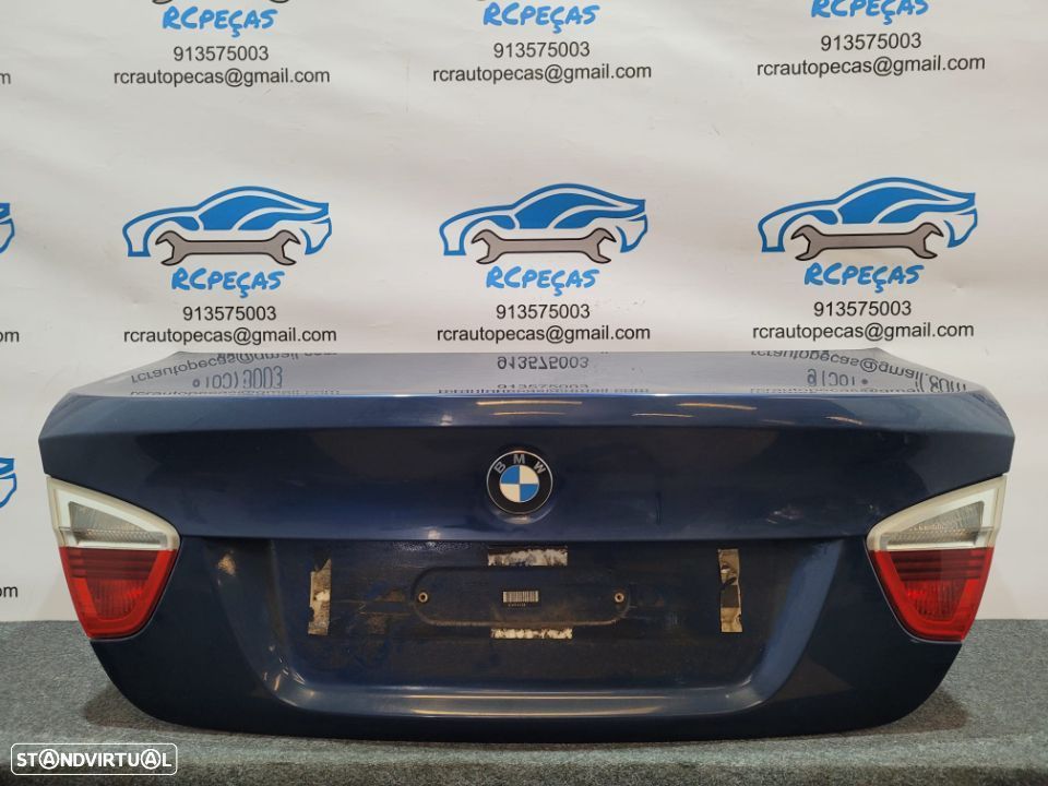 PORTA TAMPA MALA BMW SERIE 3 E90 41627254425 7254425 FECHO PUXADOR - 1