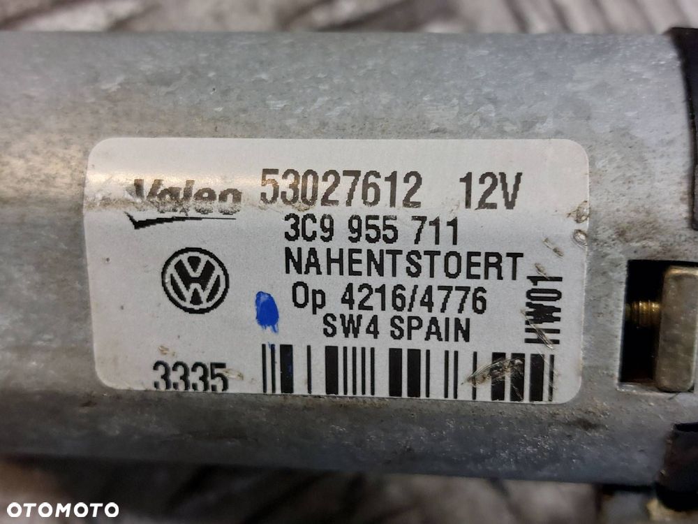 SILNICZEK WYCIERACZKI TYŁ VOLKSWAGEN PASSAT B6 3C9955711 - 4