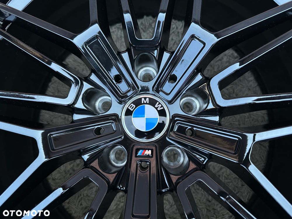 Czarne alufelgi 5x120 19 Black 8.5j ET30 BMW seria 3 5 F10 E46 E90 F30 F32 F34 F01 F12 Z4 E60 xDrive M pakiet jak styling 930 Carbonado Solid Japan Racing - 4