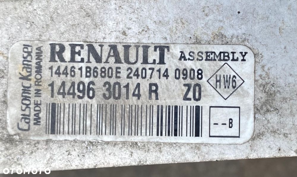 Dacia Sandero 2 II LOGAN 0.9 TCE  Renault Captur 1 I CLIO IV 4 CHŁODNICA INTERCOOLER 0.9tce Wwa - 7