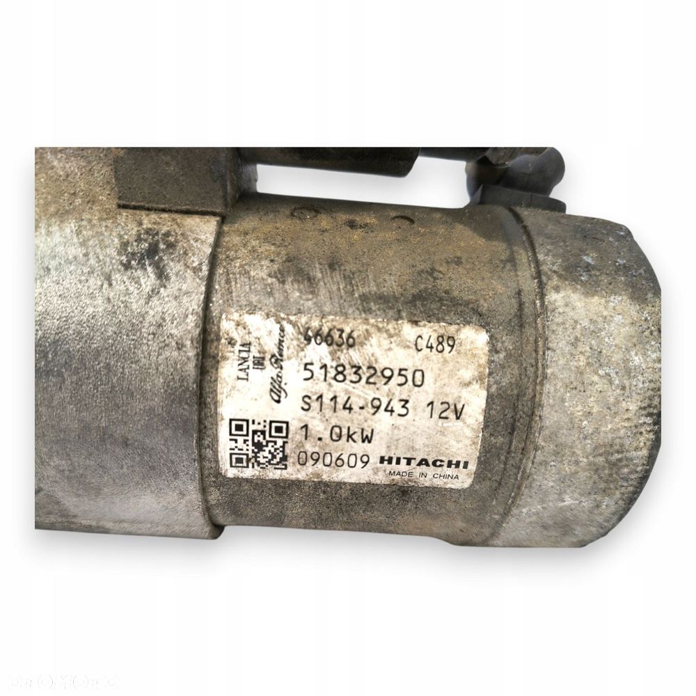ROZRUSZNIK Fiat Grande Punto 500 Panda 1.2 1.4 8V 51832950 HITACHI - 2