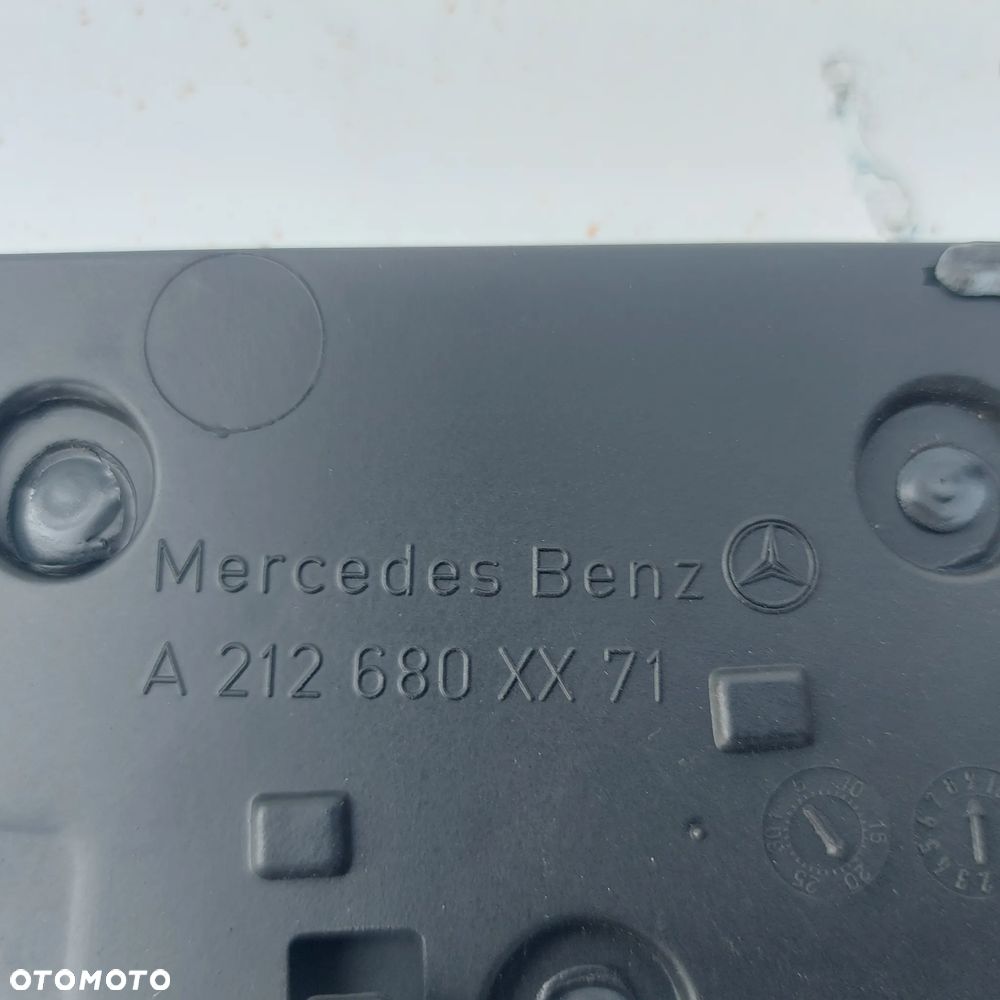 LISTWA OZDOBNA DEKOR W DESKE KRATKI NAWIEWU MERCEDES C W205 ORYGINAL DEMONTAZ 212680XX71 2126800271 2126801427 - 14