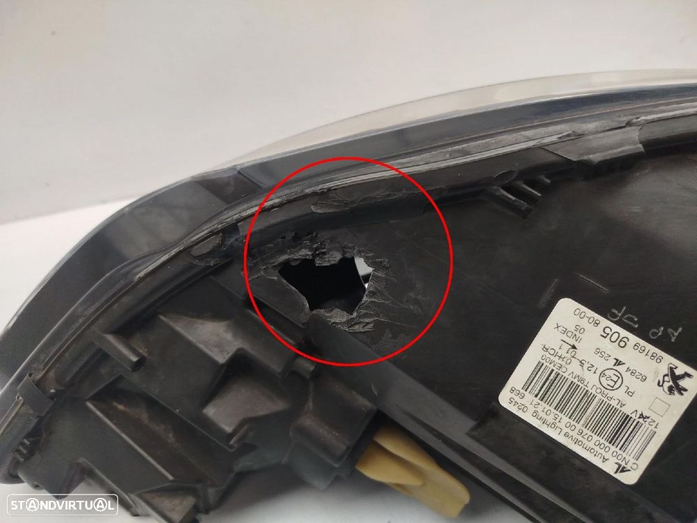 Ótica / farol direita PEUGEOT 308 II - 5