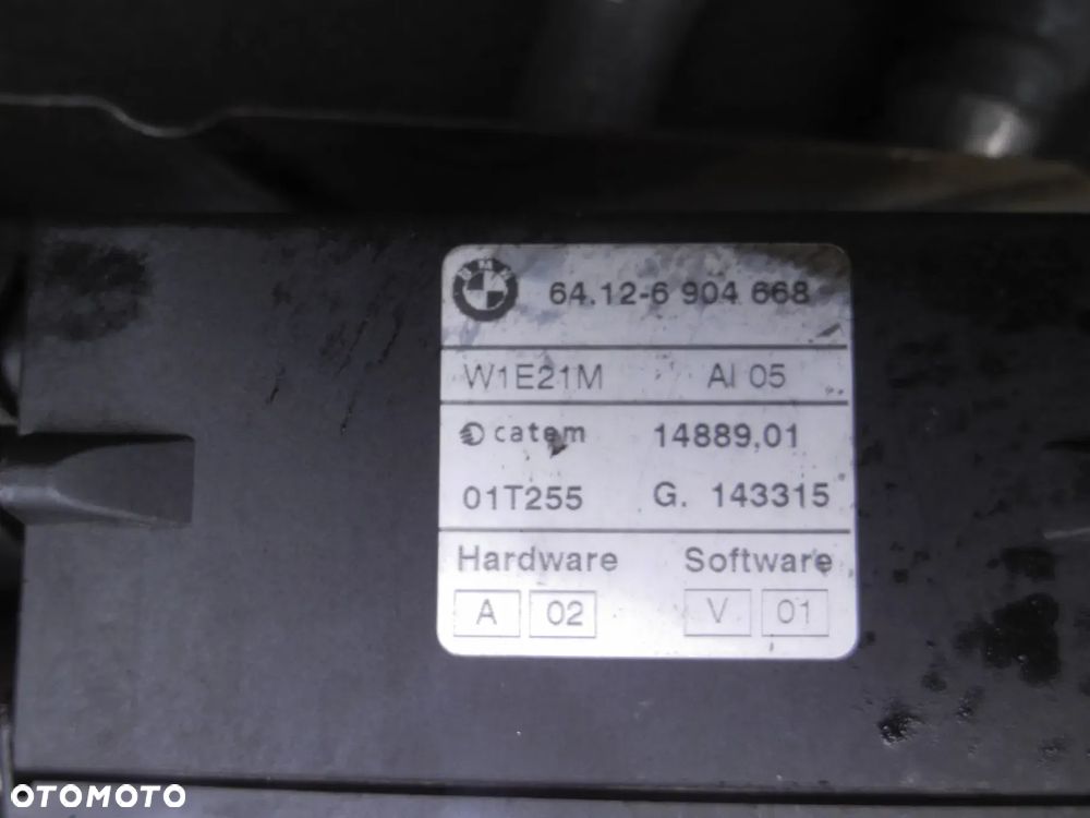 BMW E46 2.0D 113KM M47 PODGRZEWACZ GRZAŁKA PRZEWODY WODY 6904668 - 3