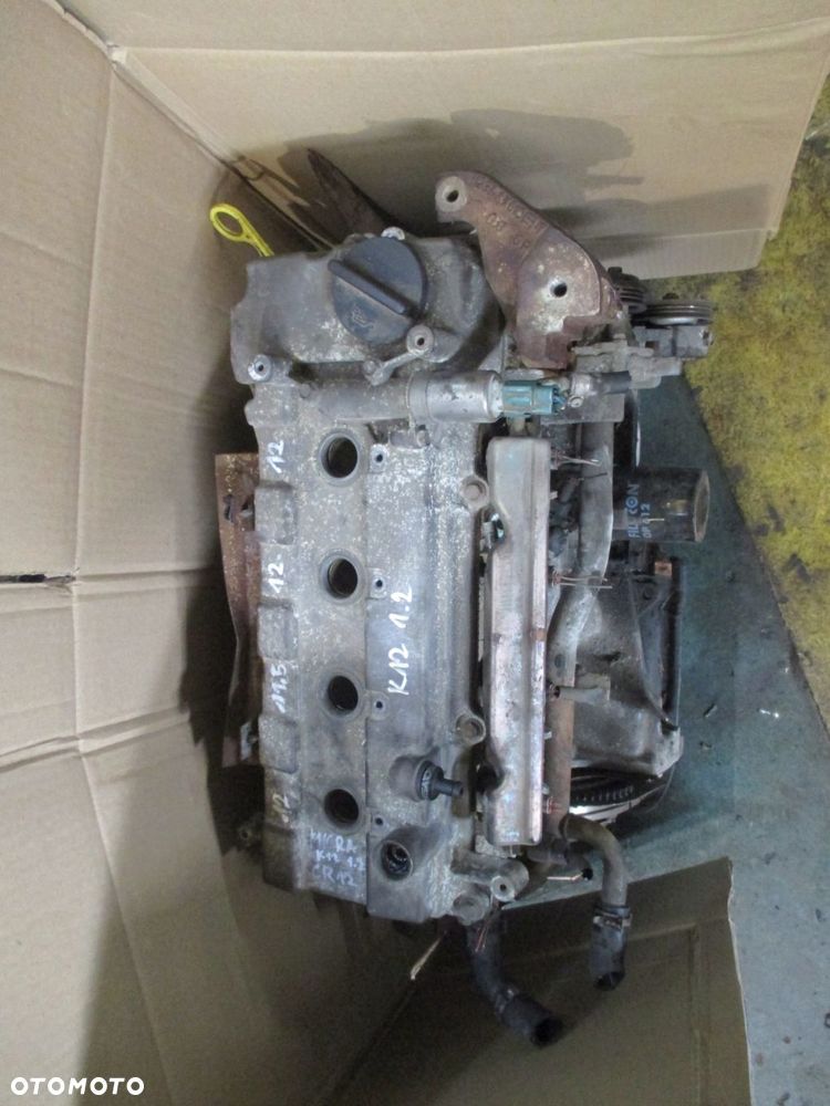 SILNIK SŁUPEK NISSAN MICRA K12 1.2 16V CR12 PRZEBIEG 201 TYŚ. - 2