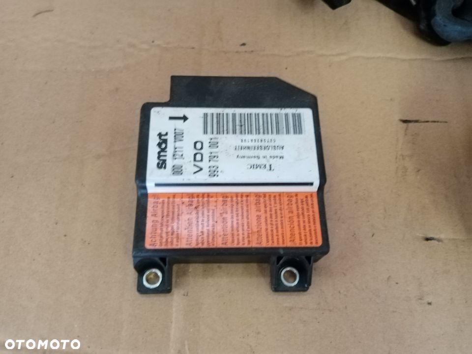 Komplet Zestaw Poduszek Airbag Poduszki Pasy Smart Fortwo - 3