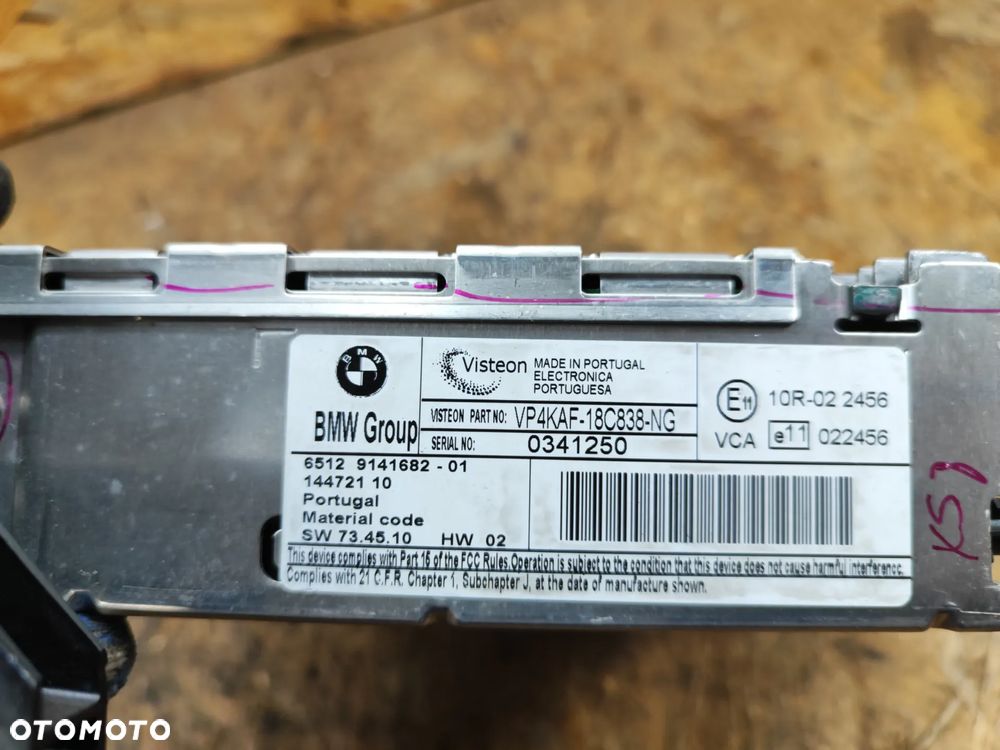 Radio Business CD 9141682 do BMW E82 E87 E84 X1 E90 E91 E92 - 4