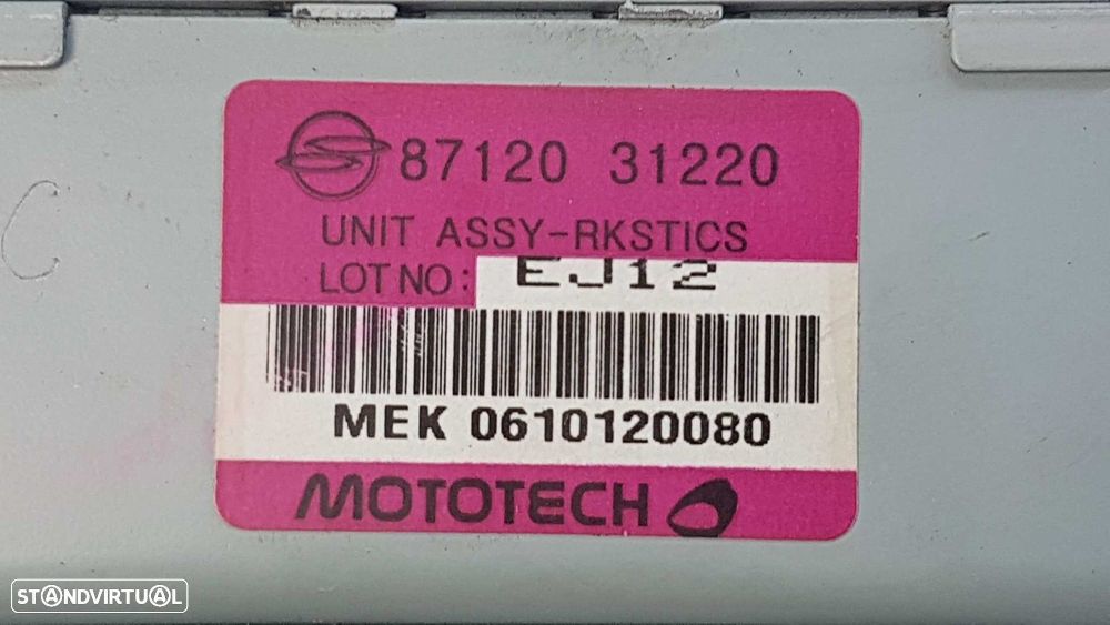 MÓDULO ELETRÓNICO SSANGYONG ACTYON 200 XDI - 8