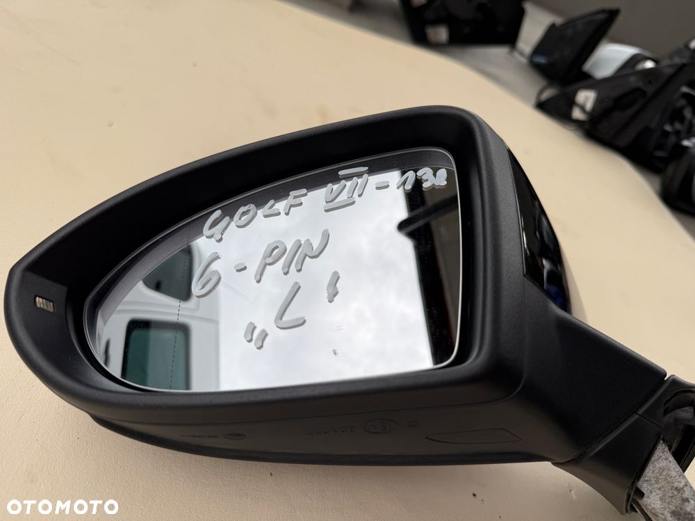 LUSTERKO  PRAWE VW GOLF VII 2013R. 10 PIN - 6