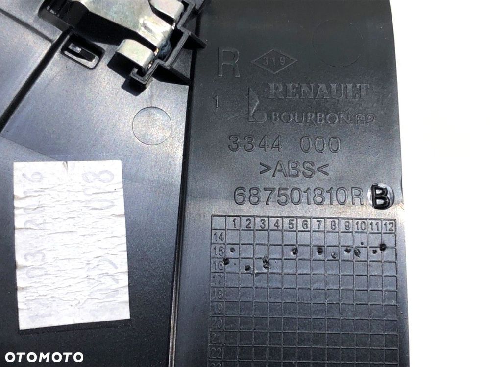 KRATKA NAWIEWU PRZÓD KOMPLET - 99.00 PLN - RENAULT MEGANE IV liftback (B9A/M/N_) 2015 - 2022 1.6 - 5