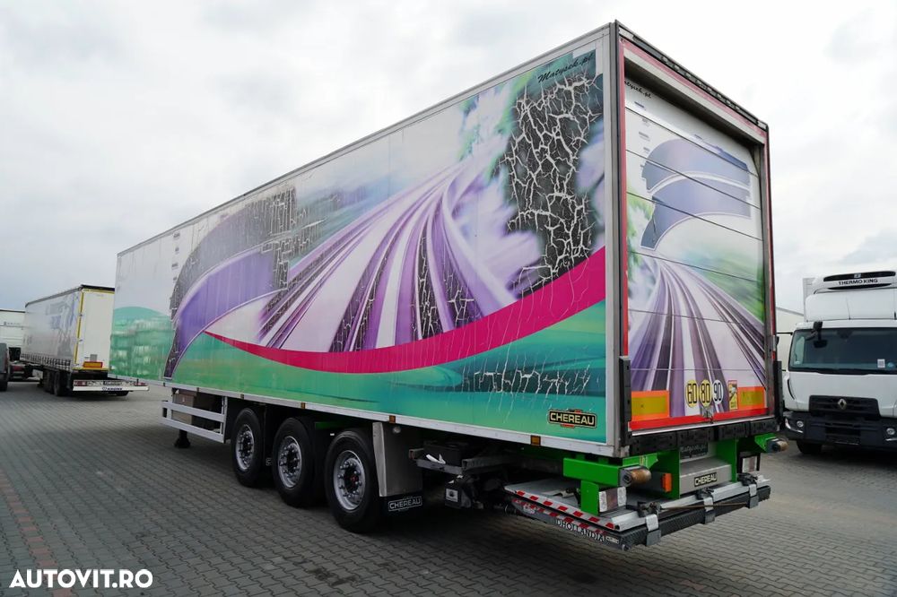 Chereau REFRIGERAT / THERMO KING SLXE 400 / AXĂ RIDICATĂ / DHOLLANDIA LIFT 3.000 KG / OBLOANĂ ELECTRICĂ / SAF - 4