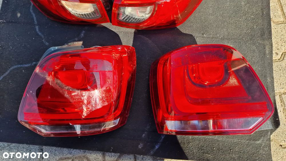 VW Polo 6R tył lampy - 2