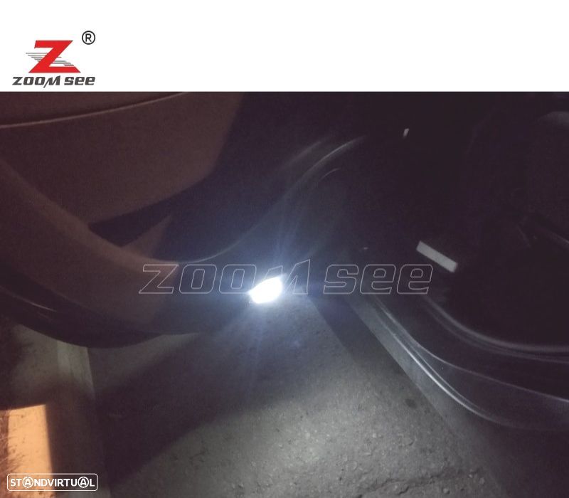 KIT COMPLETO DE 20 LÂMPADAS LED INTERIOR PARA 2009-2016 PARA RENAULT GRAND MODUS III 3 MK3 - 5