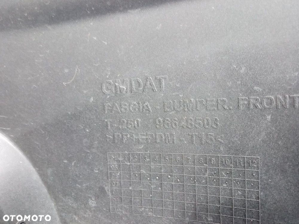 CHEVROLET AVEO II T250 SEDAN 06- ZDERZAK PRZÓD 96648503 87U - 6