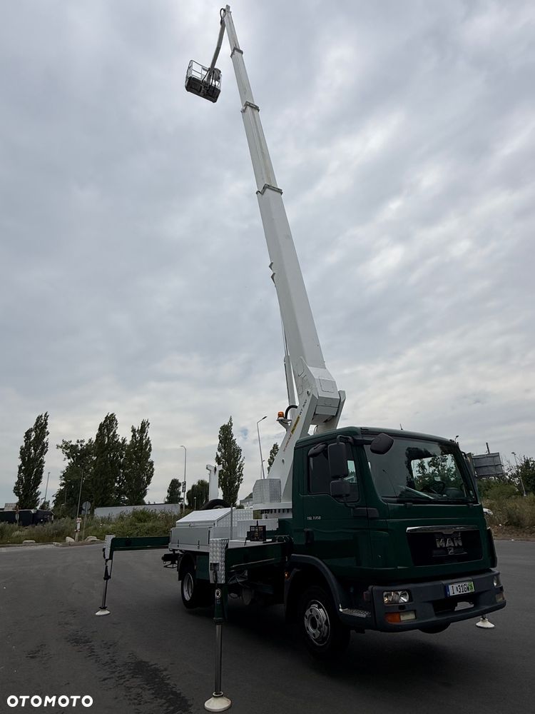 MAN Lift Podnośnik Koszowy Wumag WT300 30Metrów  20m w Bok Zwyżka UDT na Rok! Ogon ! Jak Ruthman GSR Multitel - 5