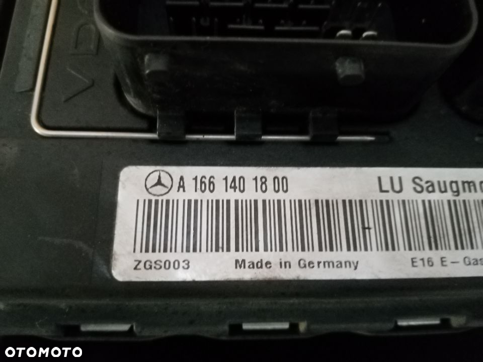 Komputer sterownik silnika Mercedes A168 1.6 A0235450232 A1661401800 - 8