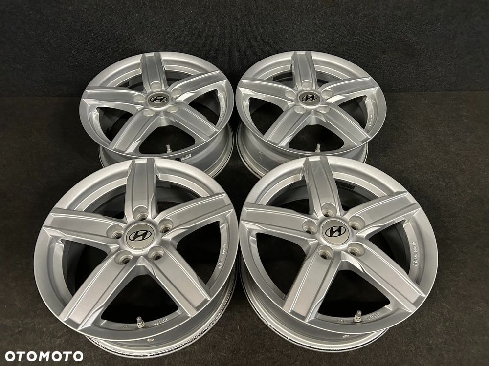 Alufelgi Hyundai i30, ix 35, KIA Soul, Kia Ceed 16 cali 5x114,3 4szt. ładne z czujnikami! - 4