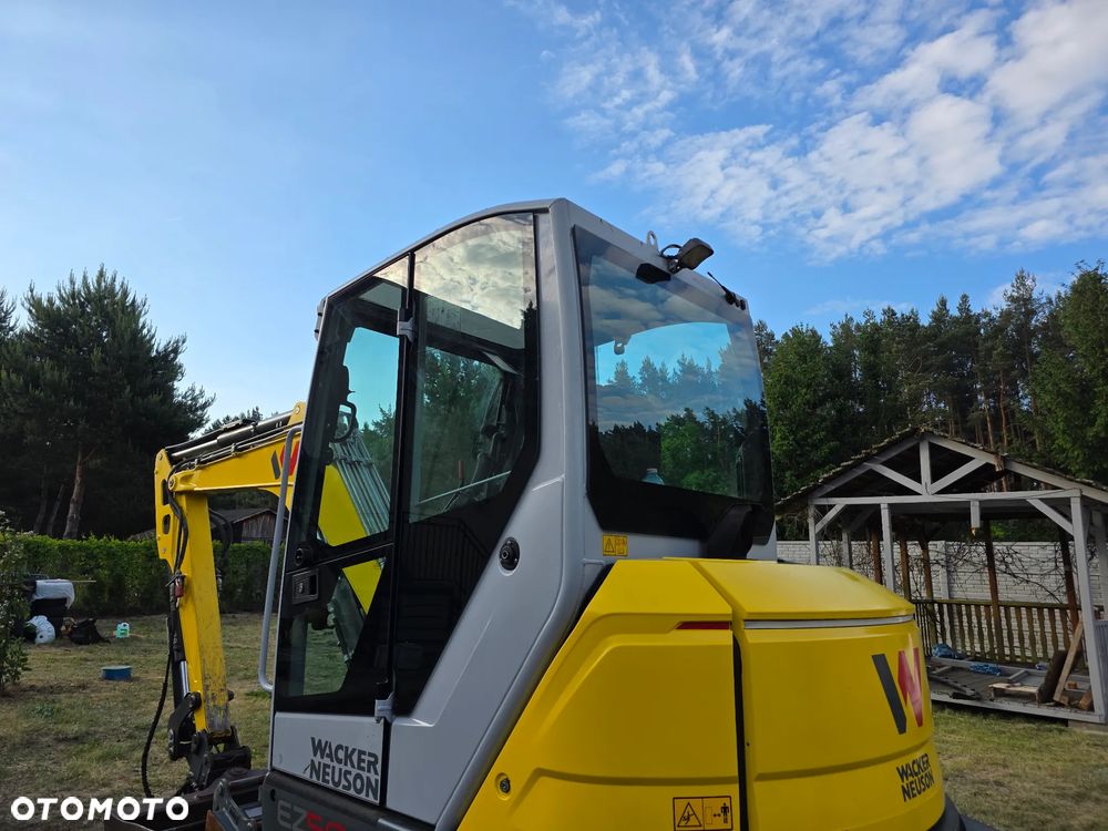Wacker Neuson EZ50 KLIMA, DŁUGIE RAMIE, NISKI PRZEBIEG, 3 łyżki, super stan! jak CAT 305 / Yanmar Vio50 / Kubota U48 - 19