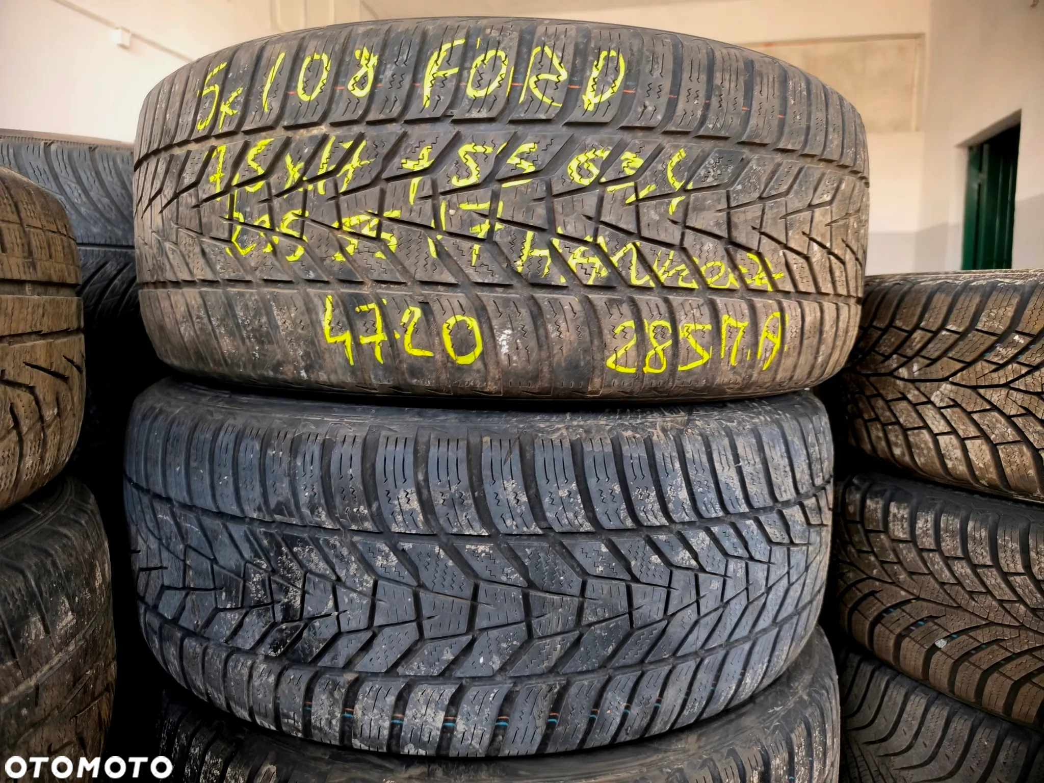 5x108 Felgi Stalowe Stal 17 Koła zimowe zima FORD MONDEO MK5 KUGA I II 2 GALAXY MK3 III SMAX II 2 VOLVO S60 CROSS COUNTRY CC V60 CC XC70 III 3 Legnica ALU-RAD 235/55 5mm 20r. - 7