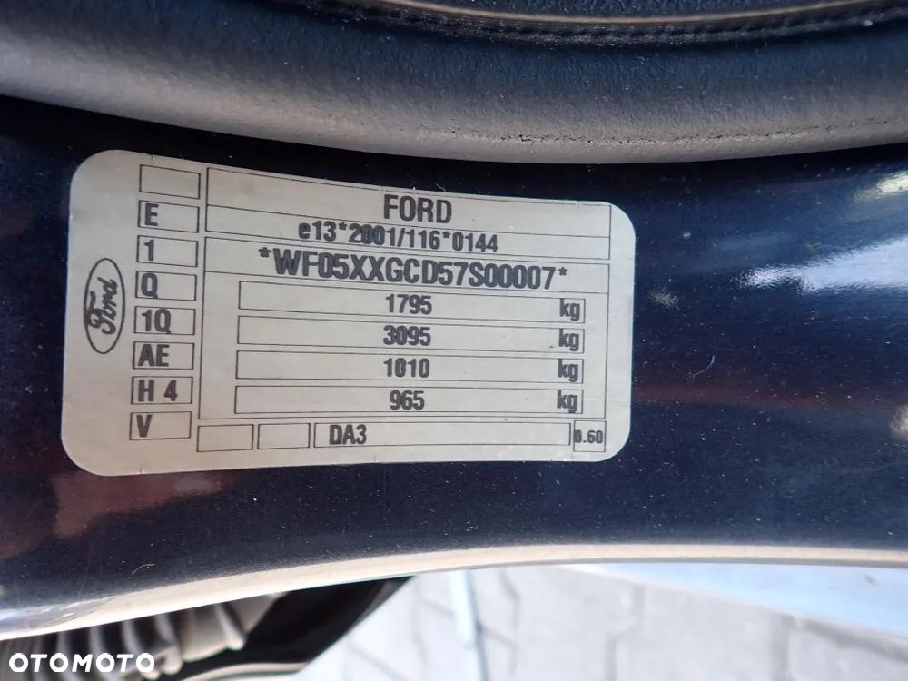 CZĘŚCI - Ford Focus II MK2 1,6 TDCI 80kW 109KM HB 5D lakier H4 2007r. INDEX - 9623 - 14