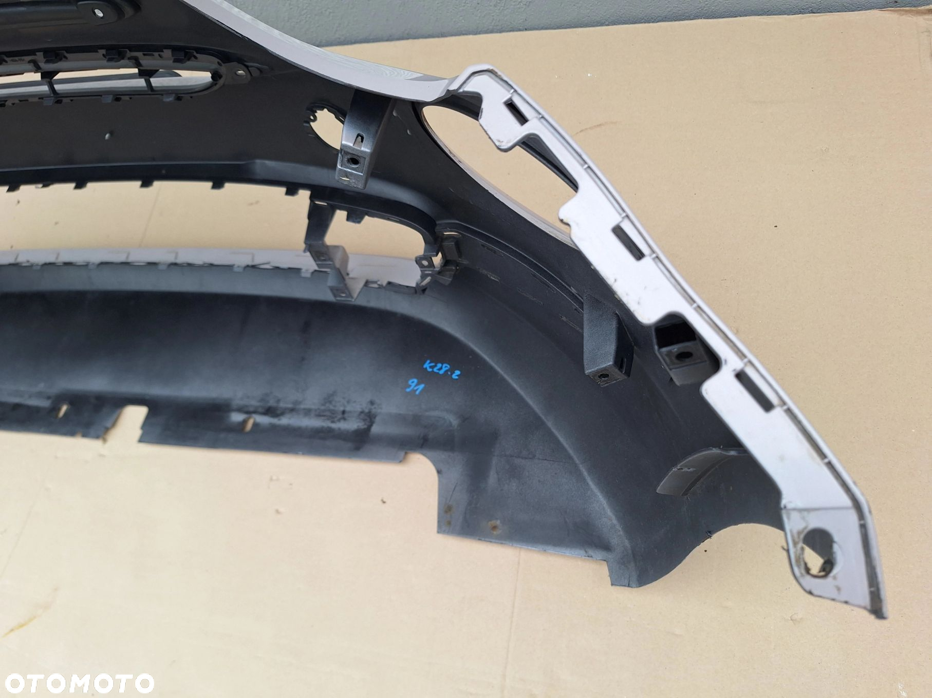 FIAT 500 lift 15- ORYG ZDERZAK PRZÓD PRZEDNI FIAT NR 735619491 WYSYŁKA 24h - 11