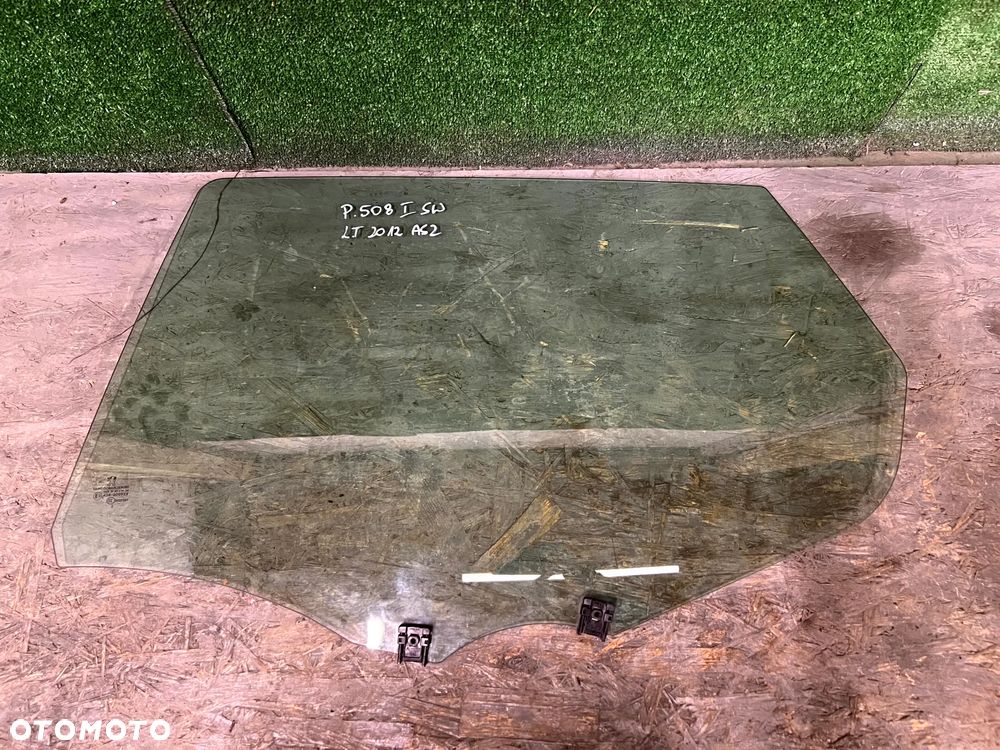 PEUGEOT 508 I KOMBI 2010- SZYBA LEWY TYŁ LEWA TYLNA AS2 ORYGINAŁ 2012 ROK