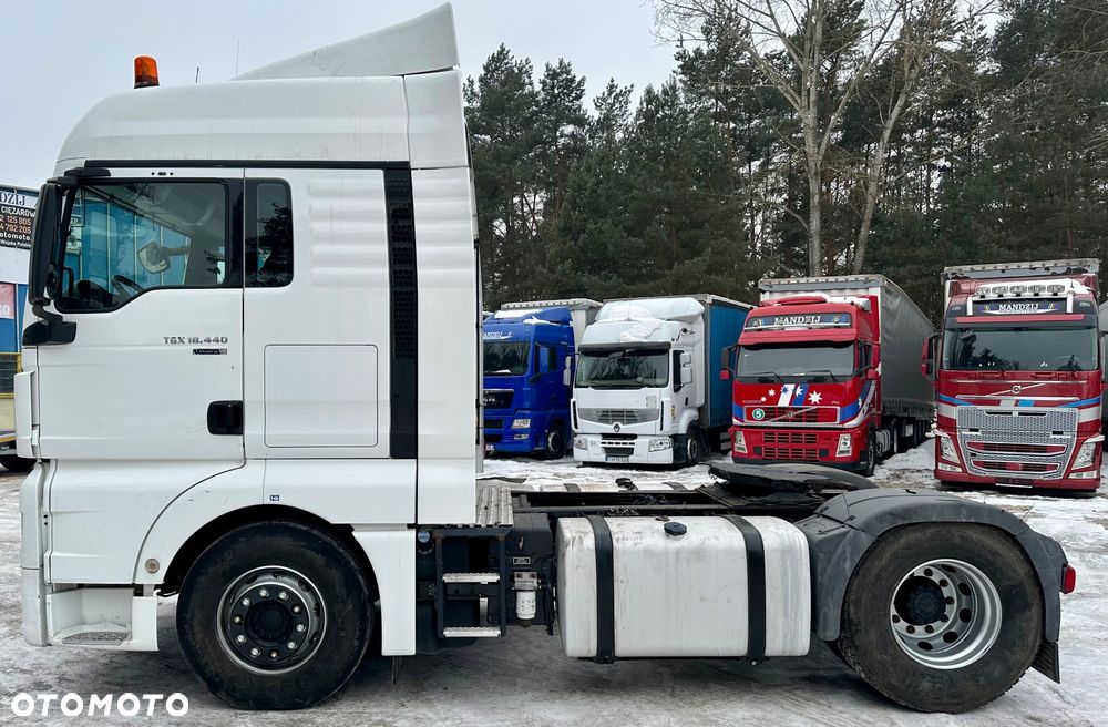 MAN TGX 18.440 XLX AUTOMAT SPOJLERY KLIMA WEBASTO LODÓWKA 685000km MOTOR:12.5L OPONY:315/80/22.5-80% 2xALUTANK EURO 6 2014 - 5